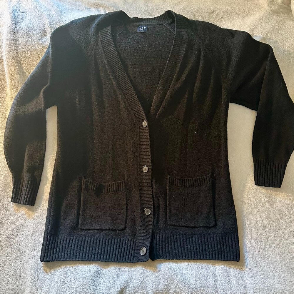 Gap CashSoft Boyfriend cardigan - size M - Picture 2 of 3